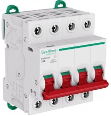 Systeme9 Выключатель нагрузки (ВН) 4P 16A 400В  S9S40416  SE