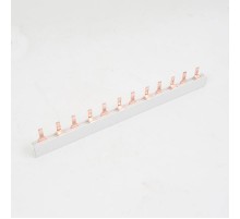 Соединительная шина BBS-MD100 типа PIN, 2 полюса, 27 присоединений, для модульной аппаратуры  BBS-MD100P-2P28  DKC