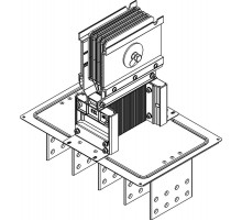 Секц. флан. Тип1 1600А Cu 3L+N+1/2PE IP55 тран. IEK  LB-1600C5-35-F-F1  IEK