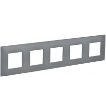 SKANDY Рамка 5-местная SK-F05Gr серый  SK-M52-K03  IEK