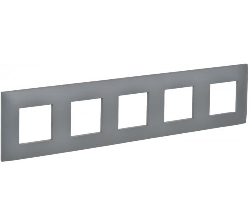 SKANDY Рамка 5-местная SK-F05Gr серый  SK-M52-K03  IEK