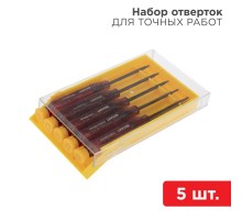 Набор отверток для точечных работ 5 предметов  12-4750  REXANT