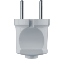 Вилка NCA-PL01-6A-X-WH прямая б/з белая  61358  Navigator