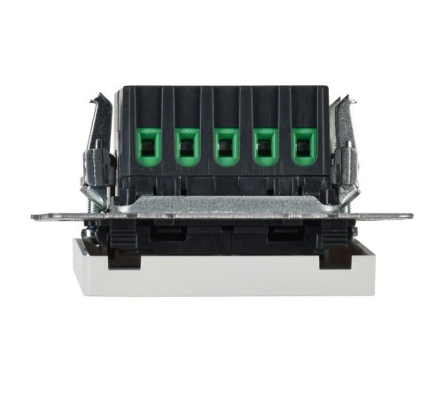 BRITE Кнопка звонка с инд. отел. 10А ВС10-1-9-БрБ бел.  BR-V14-2-10-K01  IEK