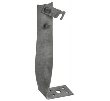 Дер. пр. кр. 6-10мм вин. угл. скр. h=140мм оц. сталь TD  ZDP87-13-1-16-140  IEK