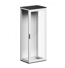 Комплект напольного корпуса CQE N со стеклянной дверью и с задней панелью 2000x600x400 мм RAM block  R5CQEN2064X  DKC