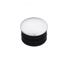 Заглушка плоская 25мм, хром (2 шт) - пакет   127430  Tech-KREP