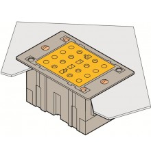 Блок DEO-E-VA Клеммный для цепей расцепителя, с разорванной цепью, монтаж в панель, зажим под болт  1SNA166878R0600  TE