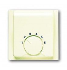 Плата центральная (накладка) для мех. терморегулятора (термостата) 1094 U, 1097 U, серия impuls, цвет сл. кость  1710-0-3745   2CKA001710A3745  ABB