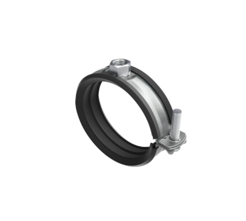 Хомут быстрой фиксации с изоляцией с гайкой М8 для труб d 3/4"  BHL21034  DKC