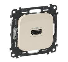 Valena ALLURE Сл.кость Розетка 1-ая HDMI  (с лицевой панелью)  754716  Legrand