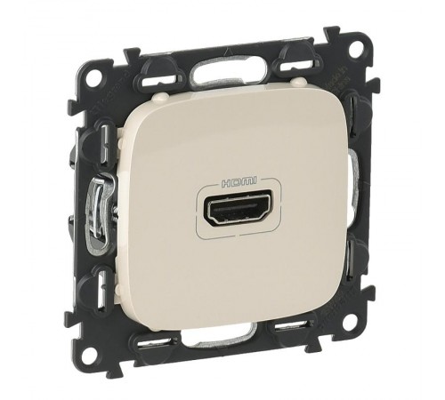 Valena ALLURE Сл.кость Розетка 1-ая HDMI  (с лицевой панелью)  754716  Legrand