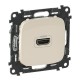 Valena ALLURE Сл.кость Розетка 1-ая HDMI  (с лицевой панелью)  754716  Legrand