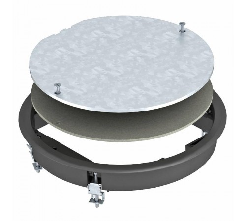 Ревизионный лючок ZESR4 (полиамид,черный) (ZESR4 U 9011)  7406776  OBO Bettermann