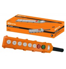 Пульт управления ПКТ-60ПС, кн Пуск с фикс, Стоп, вверх, вниз, влево, вправо, вперед, назад IP54  SQ0706-0009  TDM