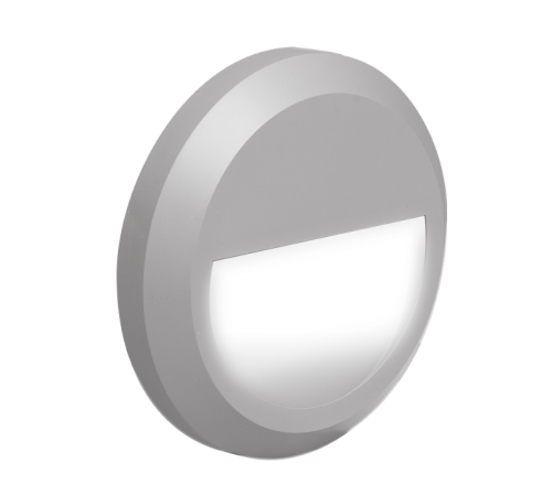 Светильник светодиодный архитектурный ДВУ PST/W R150 2w 4000K GREY IP65 фасадный  5005600  Jazzway