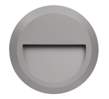 Светильник светодиодный архитектурный ДВУ PST/W R150 2w 4000K GREY IP65 фасадный  5005600  Jazzway