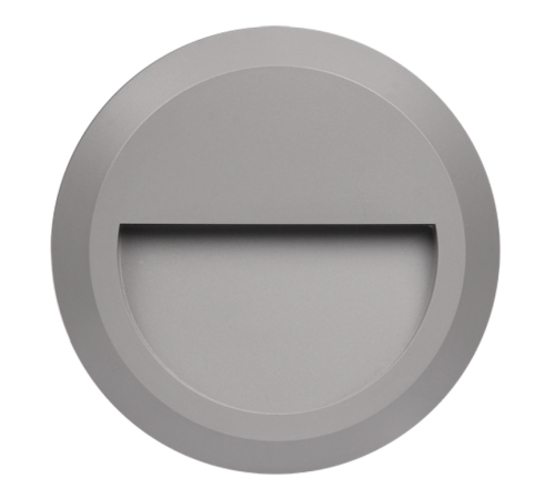 Светильник светодиодный архитектурный ДВУ PST/W R150 2w 4000K GREY IP65 фасадный  5005600  Jazzway