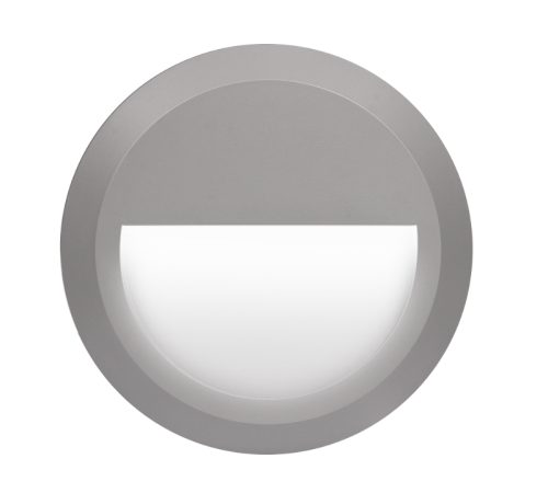 Светильник светодиодный архитектурный ДВУ PST/W R150 2w 4000K GREY IP65 фасадный  5005600  Jazzway