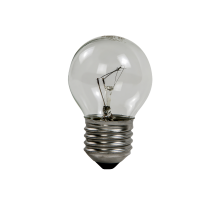 Лампа накаливания ЛОН шар P45 60Вт 230В Е27 прозрачный 630Лм  4607177994994  ASD