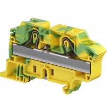 Клемма втычная ZK16-PE - Земля - желто-зеленая - 16 мм?, 2 зажима  1SNK712150R0000  TE