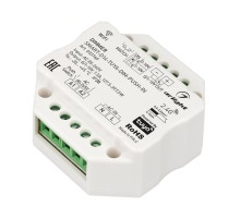 Диммер SMART-D14-TUYA-DIM-PUSH-IN (230V, 1.5A, 0/1-10V, 2.4G) (Arlight, IP20 Пластик, 5 лет)  033760  Arlight