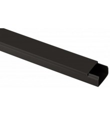 Кабель-канал  40х25х2000мм (черный) РКК-40х25-Ч Рувинил