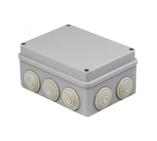 Коробка распределительная КМР-050-041 пылевлагозащитная, 10 мембранных вводов, уплотнительный шнур (150х110х70) EKF PROxima  plc-kmr-050-041  EKF