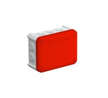 Коробка распределительная T100, 150x116x67 мм, красная крышка (T 100 RO-LGR)  2007644  OBO Bettermann