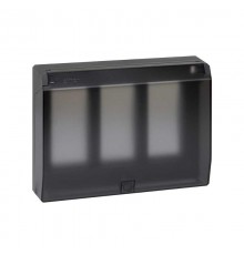 Simon CIMA 500 Рамка с суппортами с крышкой на 3 модуля 500CIMA, 164х50х220мм, графит  51040103-038  Simon