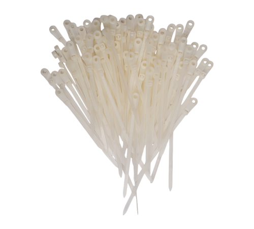 Кабельный коннектор PCT-S 3,6x100-100WH PA6.6 (100 шт/уп)  .5055490  Jazzway