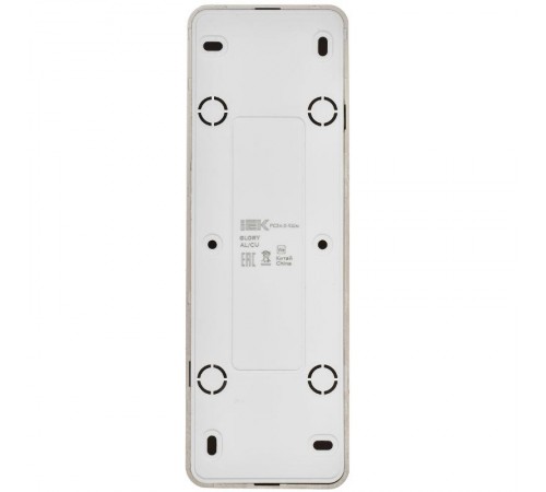 GLORY Розетка 4-местная без з/к/ш о/у 10А РС24-2-ХШм шампань матовый  ERH40-K37M-10  IEK