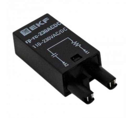 Модуль защитный RC 110-230В AC/DC для промежуточных реле RP AVERES  rp-rc-230ACDC  EKF