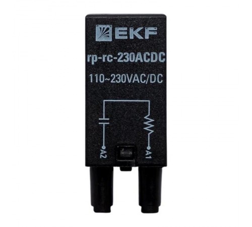 Модуль защитный RC 110-230В AC/DC для промежуточных реле RP AVERES  rp-rc-230ACDC  EKF