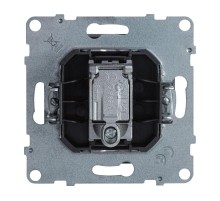 SUNO Розетка ТВ проходная 1,5дБ/14дБ 0-2400 МГц. Цвет "Алюминий"  721365  Legrand