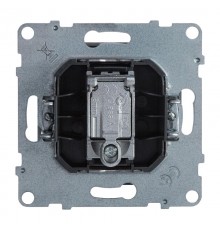 SUNO Розетка ТВ проходная 1,5дБ/14дБ 0-2400 МГц. Цвет "Алюминий"  721365  Legrand