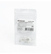 Наконечник штыревой втулочный изолированный НШВИ 0,5-8, LD405-058 (DIY упаковка 25 шт)  39374  STEKKER