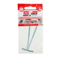 Шуруп-костыль 6,0х75 (2шт) - пакет  103891  Tech-KREP