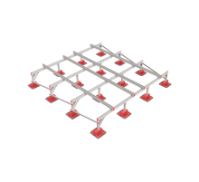 Опорная конструкция для установки оборудования TECHNORAPTOR LIGHTFOOT 3000х3000 HD  KM-TR-LTF-SSEI-3000-3000 HD  КМ - профиль