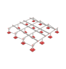 Опорная конструкция для установки оборудования TECHNORAPTOR LIGHTFOOT 3000х3000  KM-TR-LTF-SSEI-3000-3000  КМ - профиль