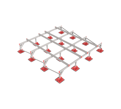 Опорная конструкция для установки оборудования TECHNORAPTOR LIGHTFOOT 3000х3000 HD  KM-TR-LTF-SSEI-3000-3000 HD  КМ - профиль