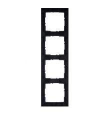 SUNO Рамка декоративная универсальная 4-постовая Цвет "Темно-серый"  721554  Legrand