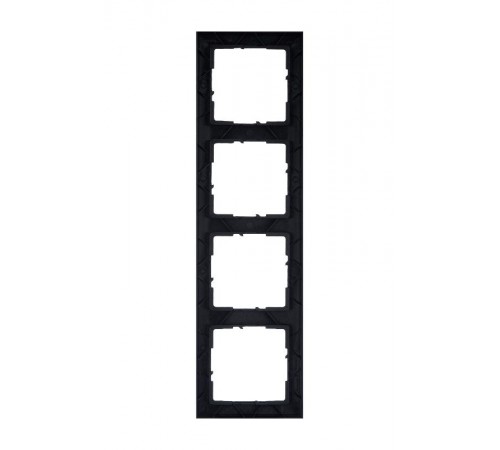 SUNO Рамка декоративная универсальная 4-постовая Цвет "Темно-серый"  721554  Legrand