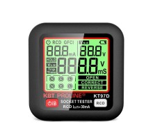 Тестер розеток и УЗО КТ 97D серия PROLINE  91921  КВТ