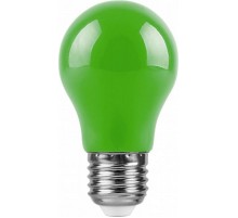 Лампа светодиодная для белт лайта LB-375 (3W) 230V E27 зеленый A50  25922  FERON