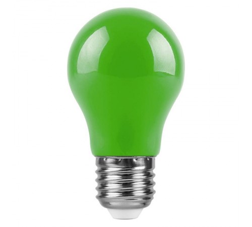 Лампа светодиодная для белт лайта LB-375 (3W) 230V E27 зеленый A50  25922  FERON