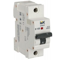 Автоматический выключатель однополюсный M10H 1P B 100A ARMAT  AR-M10H-1-B100  IEK