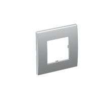 Рамка одинарная Modul45 (универс.,84x84 мм,серебристый) (AR45-F1 AL)  6119326  OBO Bettermann