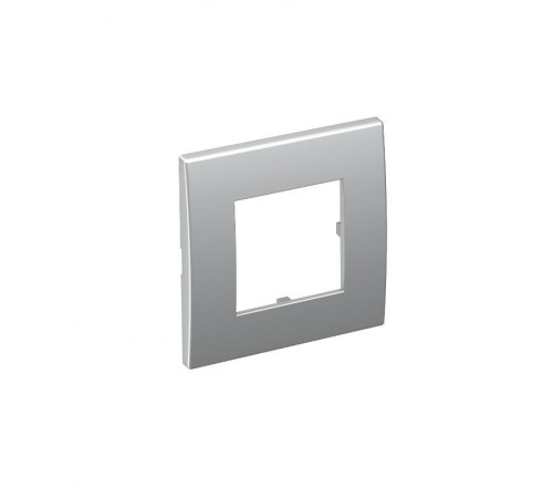 Рамка одинарная Modul45 (универс.,84x84 мм,серебристый) (AR45-F1 AL)  6119326  OBO Bettermann