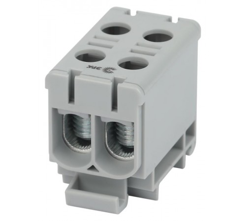 Клеммы силовые вводные КСВ  NO-224-137 двойная (KE66) 6-50 мм серая "L"  Б0065593  ЭРА